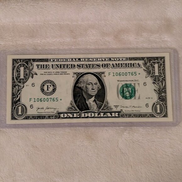O1 2017 US One-Dollar Bill STAR NOTE - Picture 1 of 2